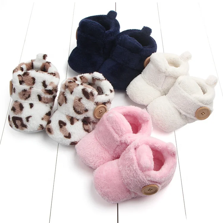 

2020 new arrival 0-18 months winter shoes soft sole flannel prewalker baby boys and girls newborn baby winter warm shoes