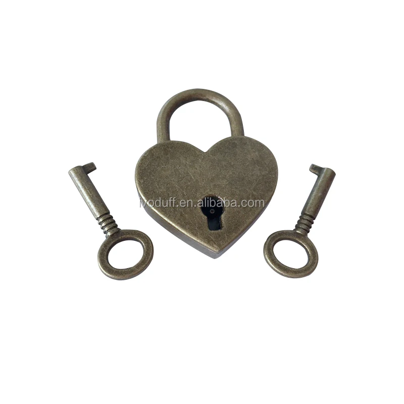 

lock Hotsale Vintage Antique Style Mini Brass Padlocks Key Lock