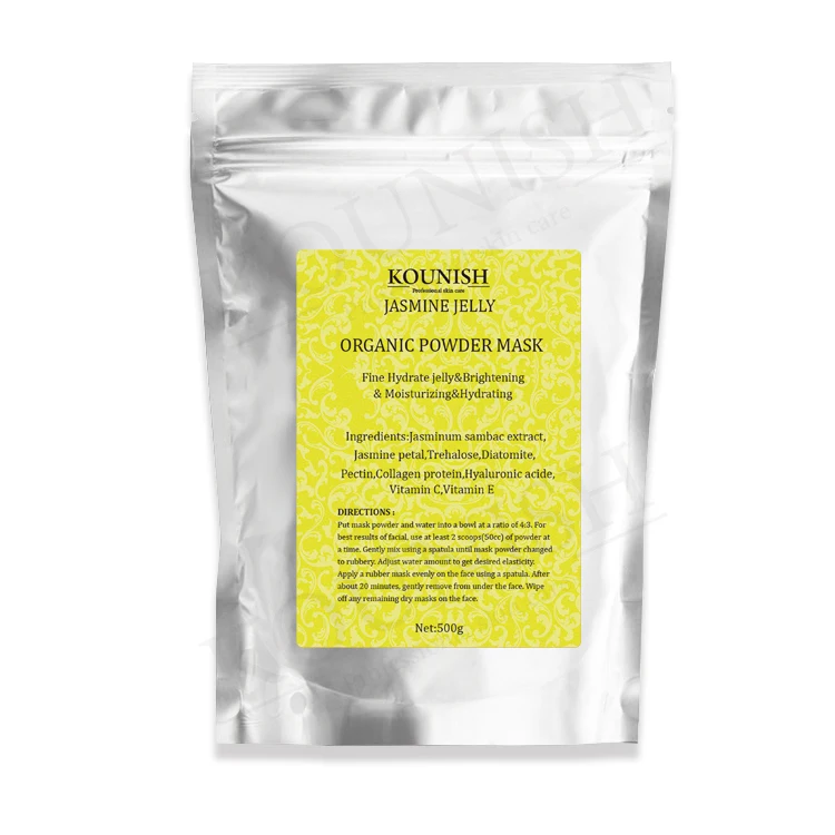 

Beauty Korea Whitening Repairing Peel Off face care JasmineJelly Powder Mask, Yellow