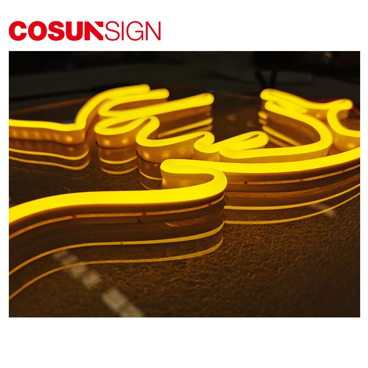 COSUN China supplier neon signs Burger Sign Shenzhen Factory Bud Light With Template