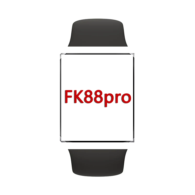 

New Product FK88 Pro Smart Watch Phone IWO Series 6 Smart Watch Reloj IOS Android Smartwatch for iPhone, Black, pink, white