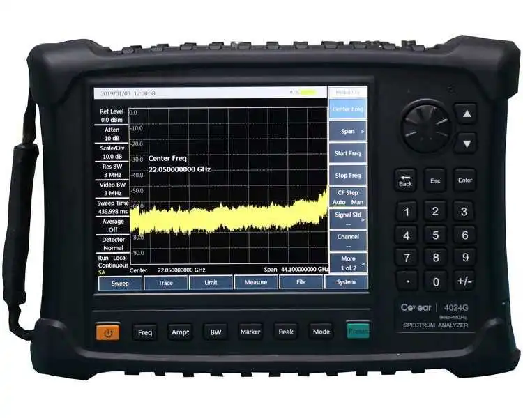 
Ceyear 4024A/B/C/D/E/F/G 9kHz~44GHzHandheld Spectrum Analyzer 