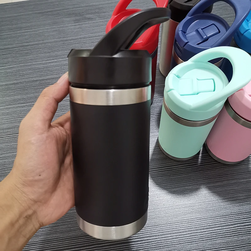 

amazon newest 12 oz kids straw cap insulated vacuum water bottle