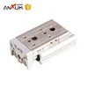 Security oscillating small size double acting cylinder