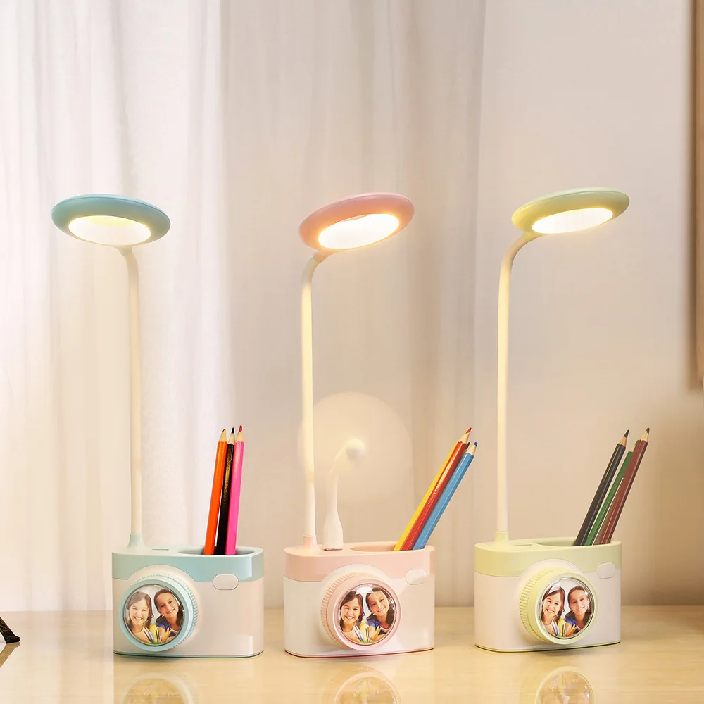 camera table lamp