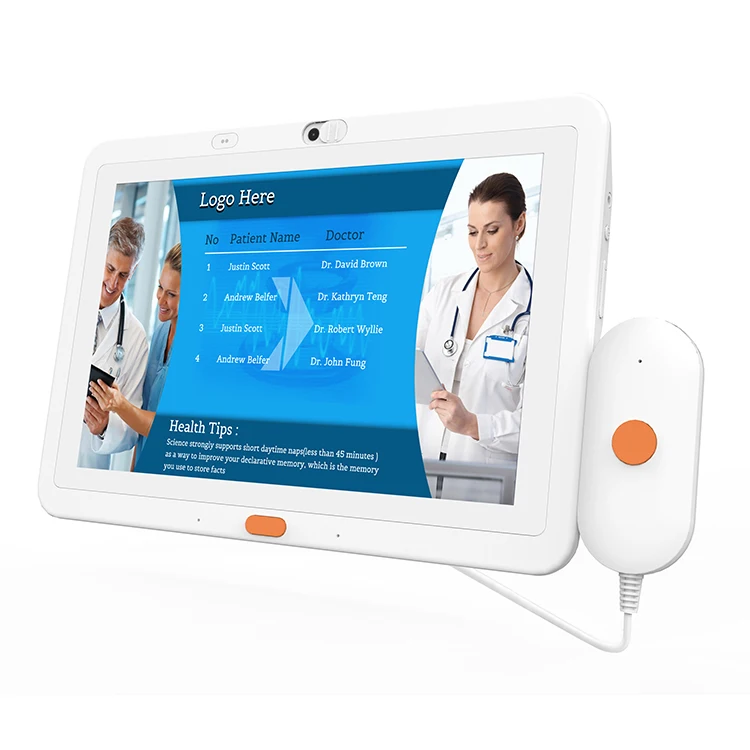 

13.3inch Medical tablet android 8.1 with RJ45 POE option with Loud speaker 3w support Light sensor IPS display