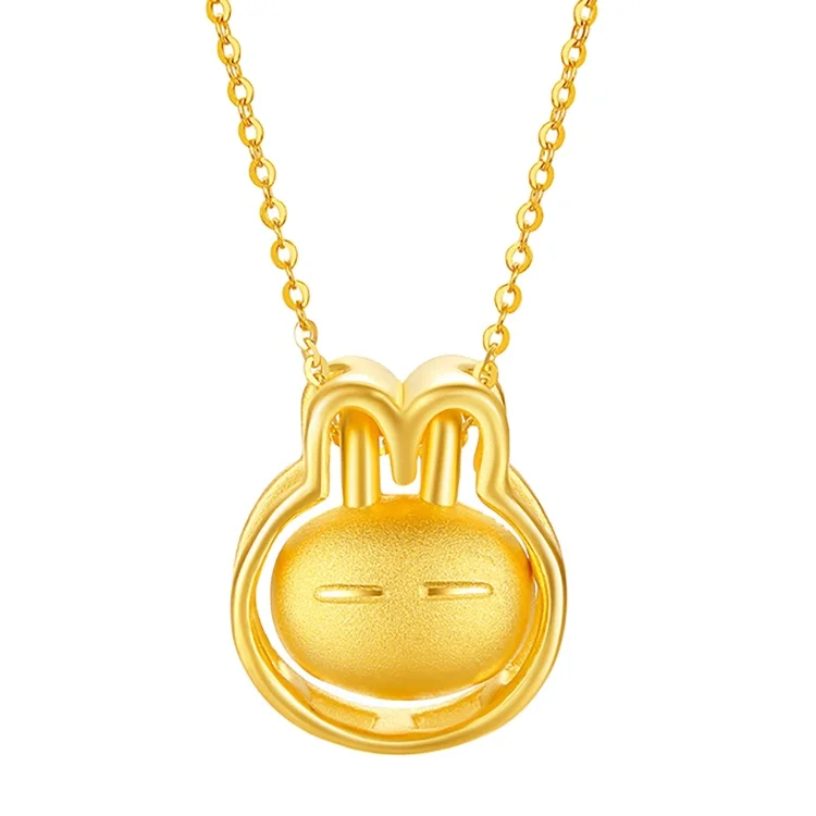 

Hd0224 24K Gold Filled Necklace Jewelry Gold Plated Gold Filled Rabbit Necklace