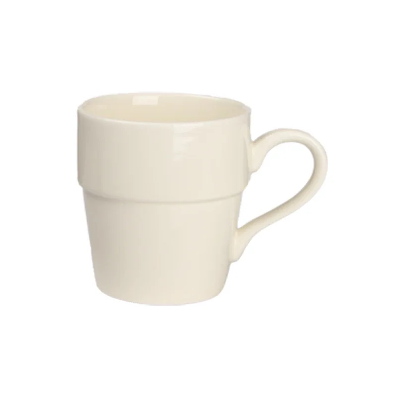 

Mikenda ceramic mug white wholesale coffee mug ceramic, As picture