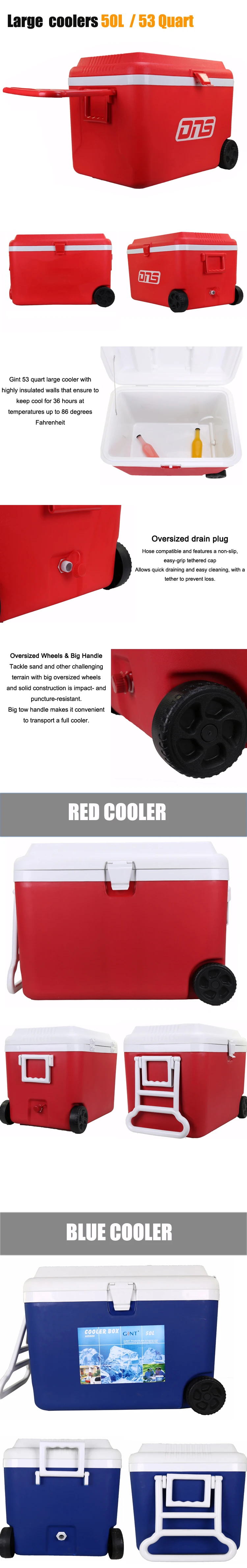 big red cooler