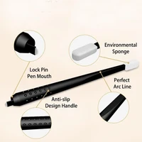 

0.15MM Microblading Hand Tools 18U Disposable Microblading Pen For Eyebrow Tattooing Supply