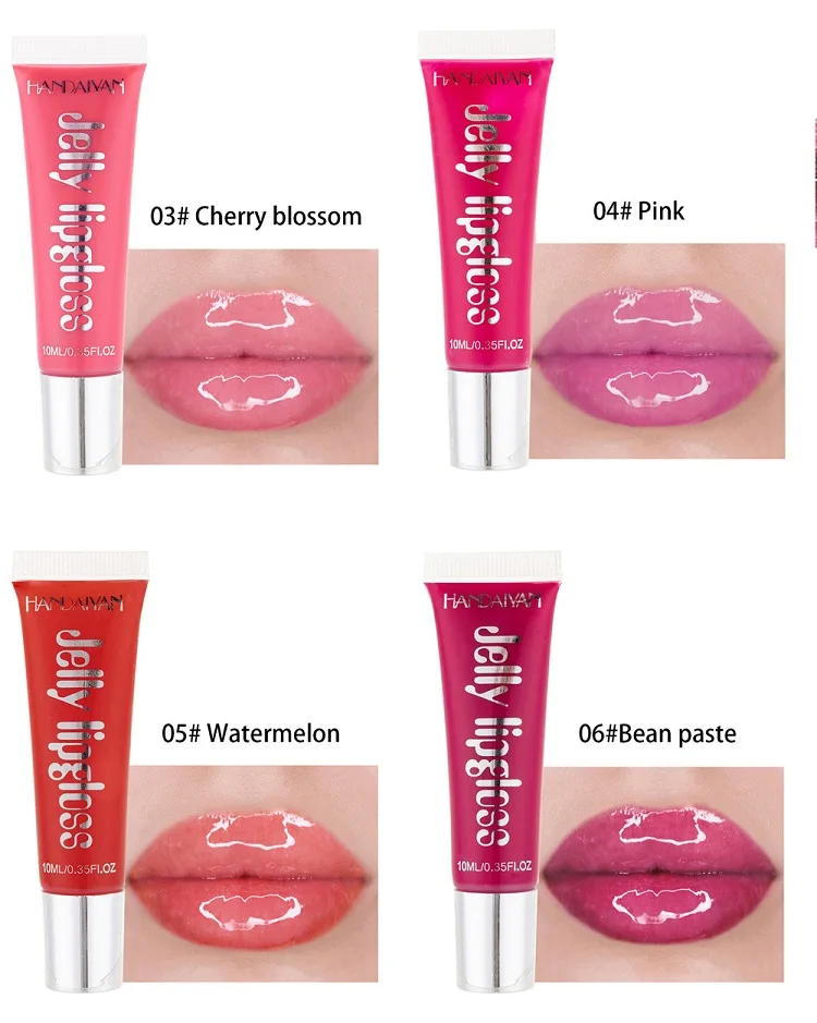 Flavored Color Lip Gloss Vendor Wholesale Kids Shiny Pink Makeup Glossy ...