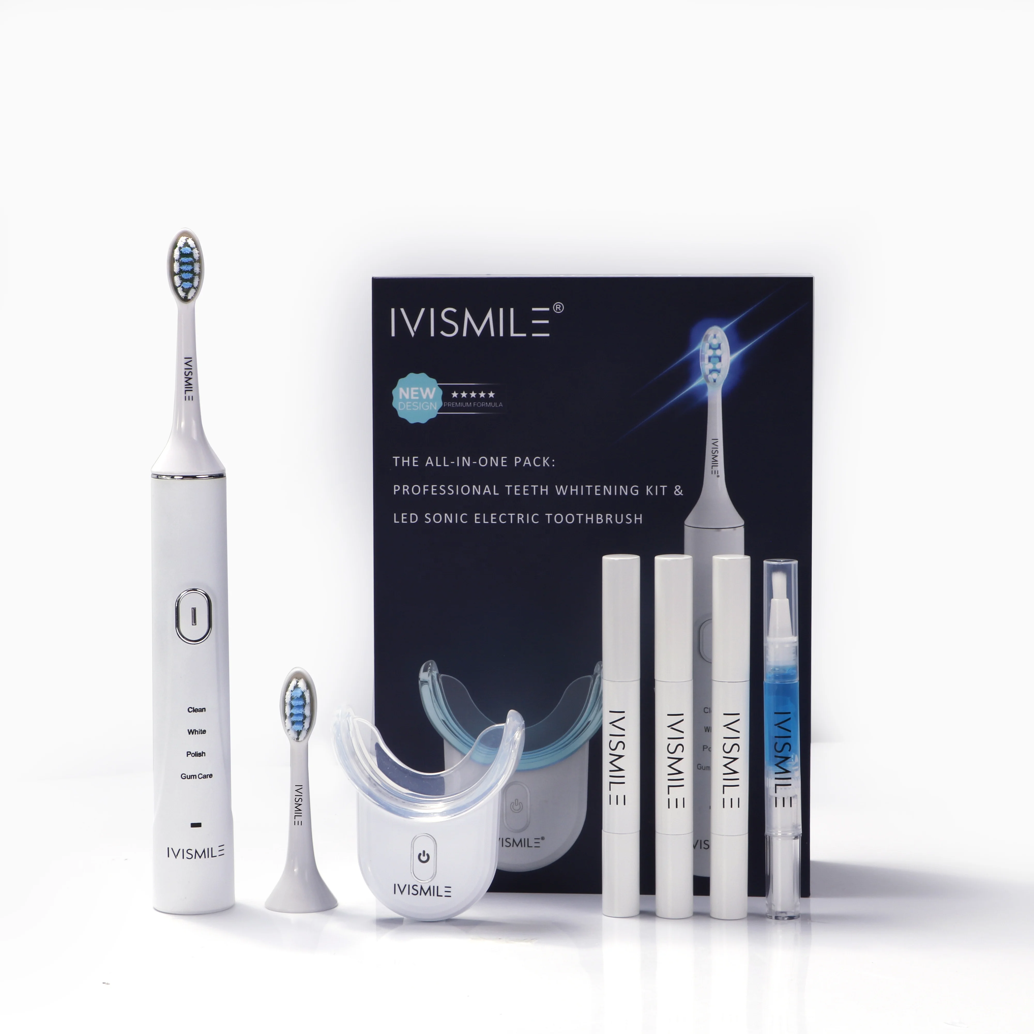 

Dentists Toothbrush for Adult Smart Wireless Brush USB Electric Toothbrush With Travel Case