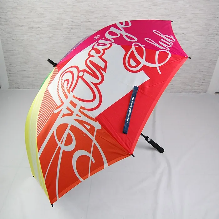 

Customized 3D Pattern Digital Full Printing College Student Exquisite Fashionable Personality DIY Full Print Golf Umbrella, Customized color