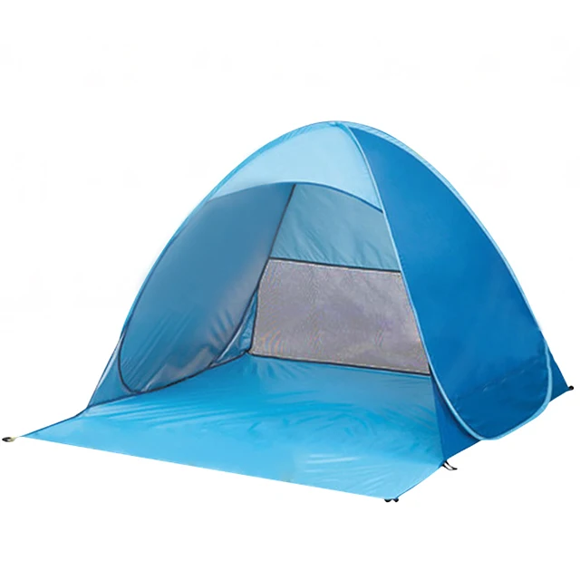 

Hydraulic spring beach tent family lightweight outdoor camping tent auto hiking tent