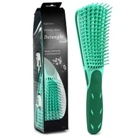 

Private Label Wet Detangling Flexible Teeth Hair Brush Factory