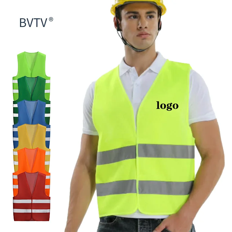 

Custom Icon Work Advertising Traffic Running Bike Hi Vis Reflective Safety Vest