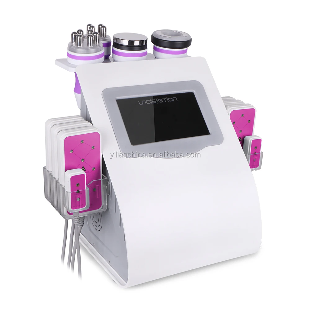 

6 In 1 Cavitation RF Fat Burning Ultrasonic Liposuction Cellulite Removal Body Shaping Machine Spa Salon Use