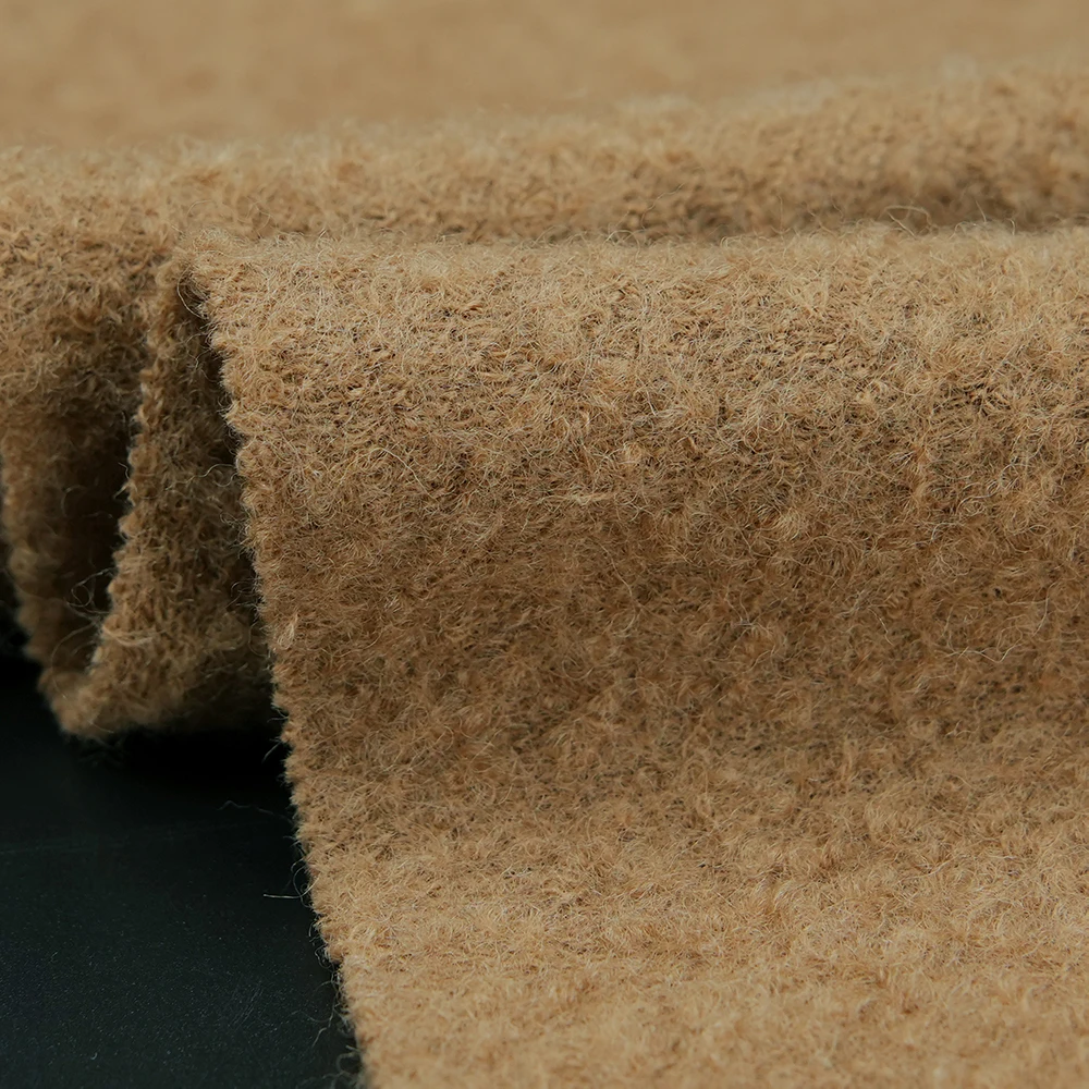 Classic Eco-Friendly Organic Soft Wear Quality 100% Wool Knit Garment Fabric for Casual Suit Trousers & Jackets