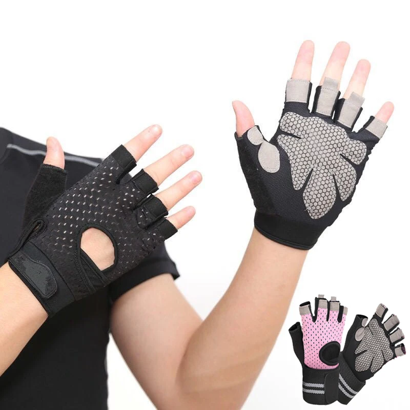 

2021 hot sale wholesale custom logo men women workout training weightlifting fitness gloves for sports gym, Customized color