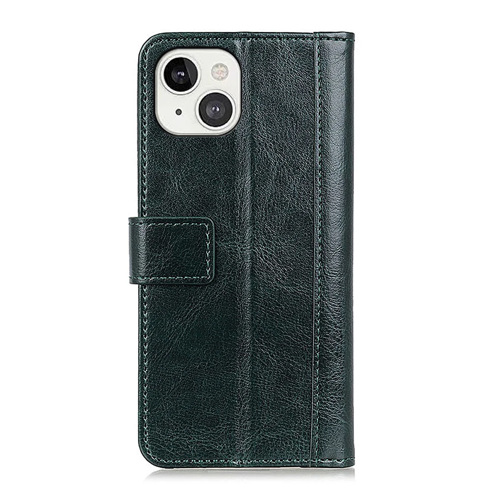 

Bean curd horse pattern PU Leather Flip Wallet Case For IPHONE 13 With Stand Card Slots, As pictures