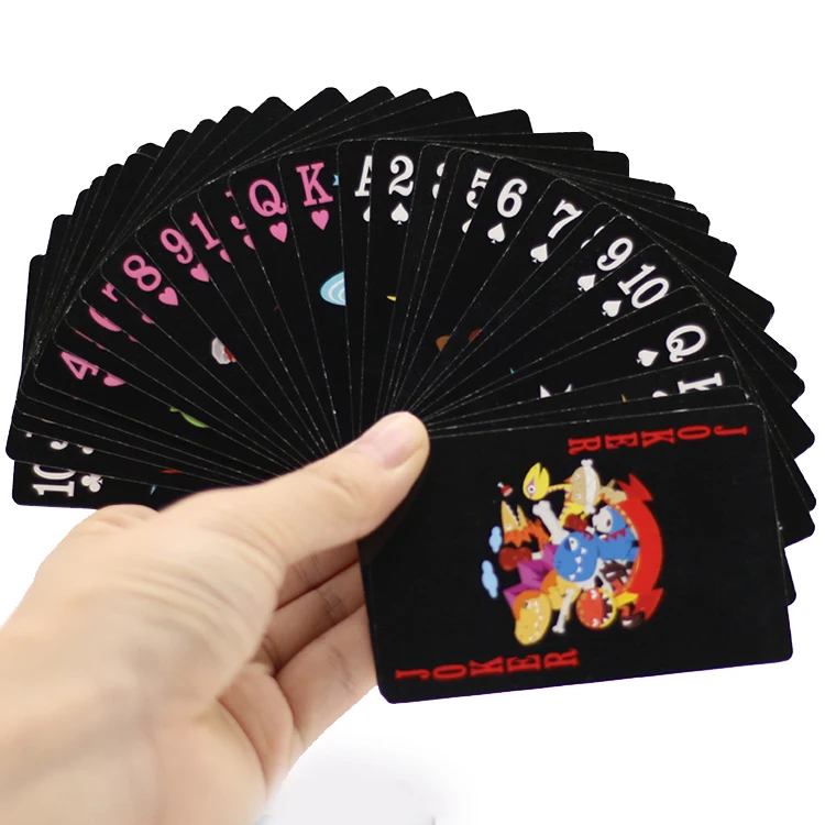 

High quality plastic printed poker