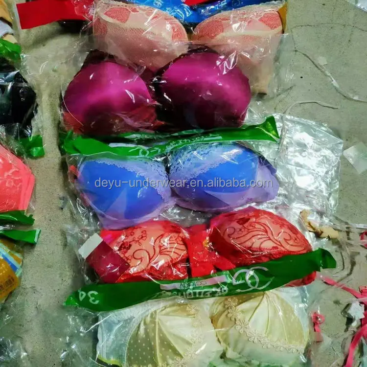 

0.38 Dollar Mix Size 32-38 Stock Ready Fast Ship Mix Embroidery Cheap Quality bras on line