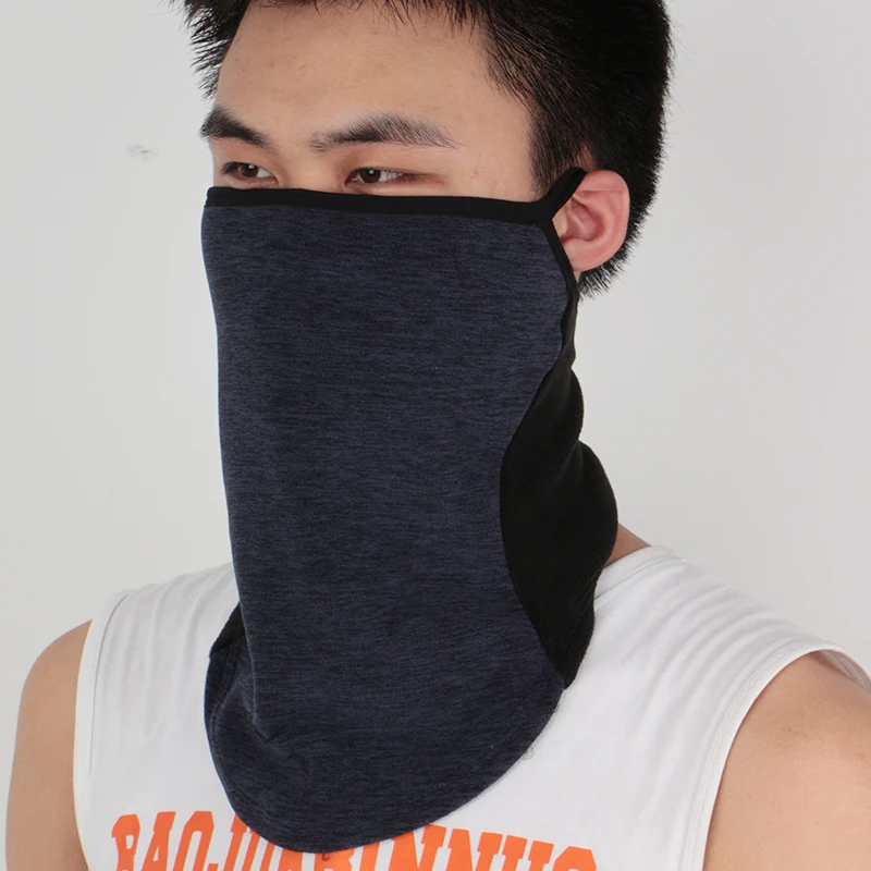 hanging ears breathable mask outdoor sunscreen collar men and women riding bib bike riding face mask warmth and windshield mask