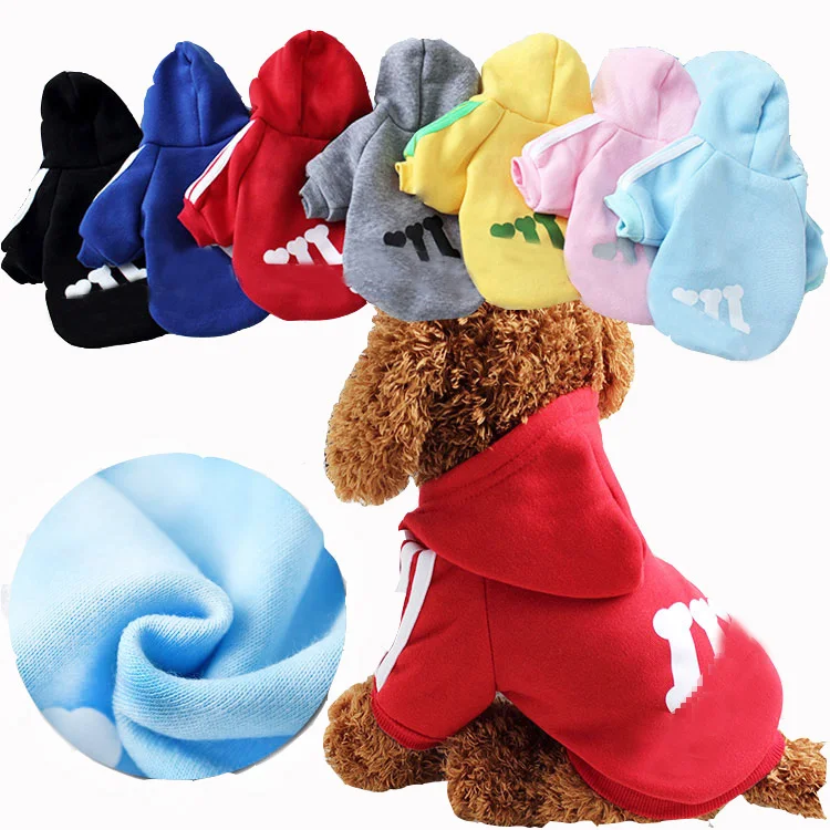 

China Factory Classic Fashion Addog Clothes Sports Casual Style Big Dog Hoodie Warm Winter Dog Clothes For Puppy