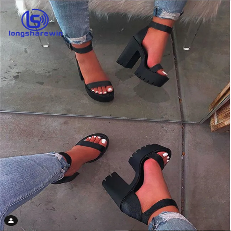 customized chunky sandals