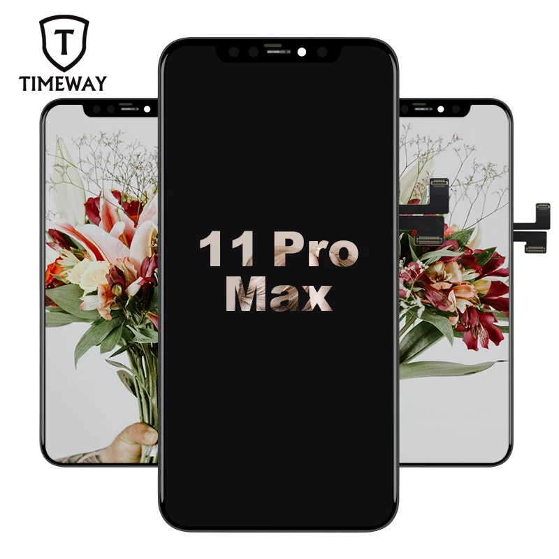 

Best high-copy original lcd replacement for iphone 11 pro max Low factory price touch screen, Black