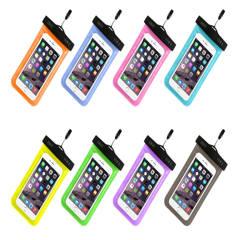 

universal swimming diving phone case bag IPX8 waterproof phone case outdoor mobile phone bag