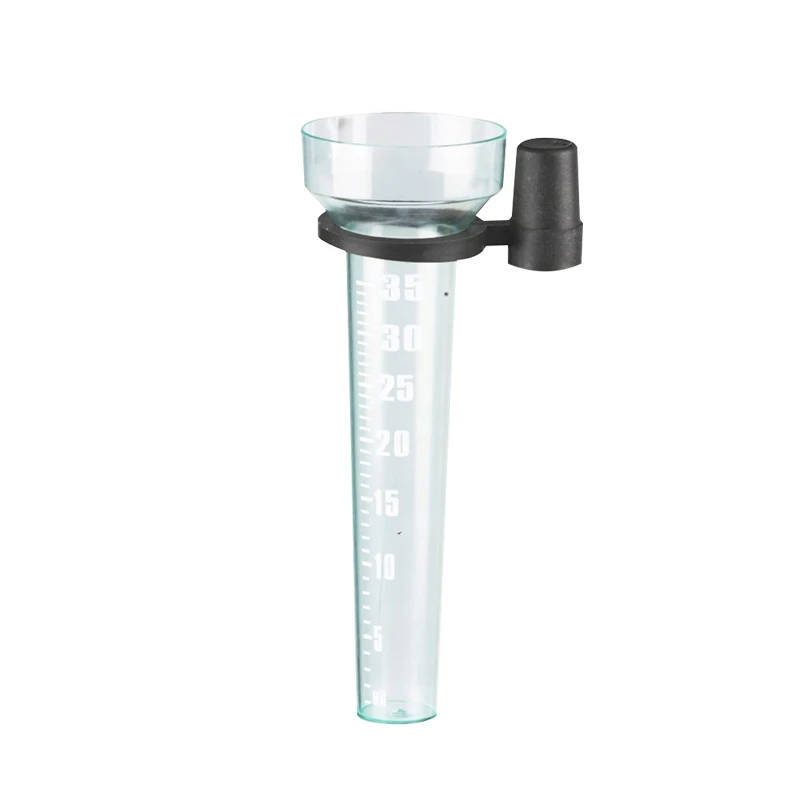 

Digital Yard Metal Stake Decorative Tipping Bucket Meter Garden Plastic Rain Gauge
