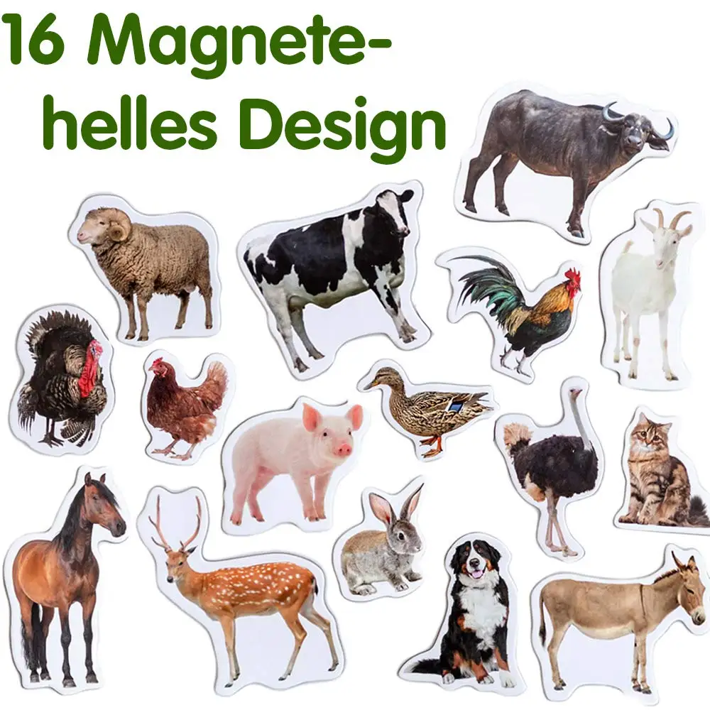 Farm Photo Realistic Animal Educational Fridge For Kids Buy