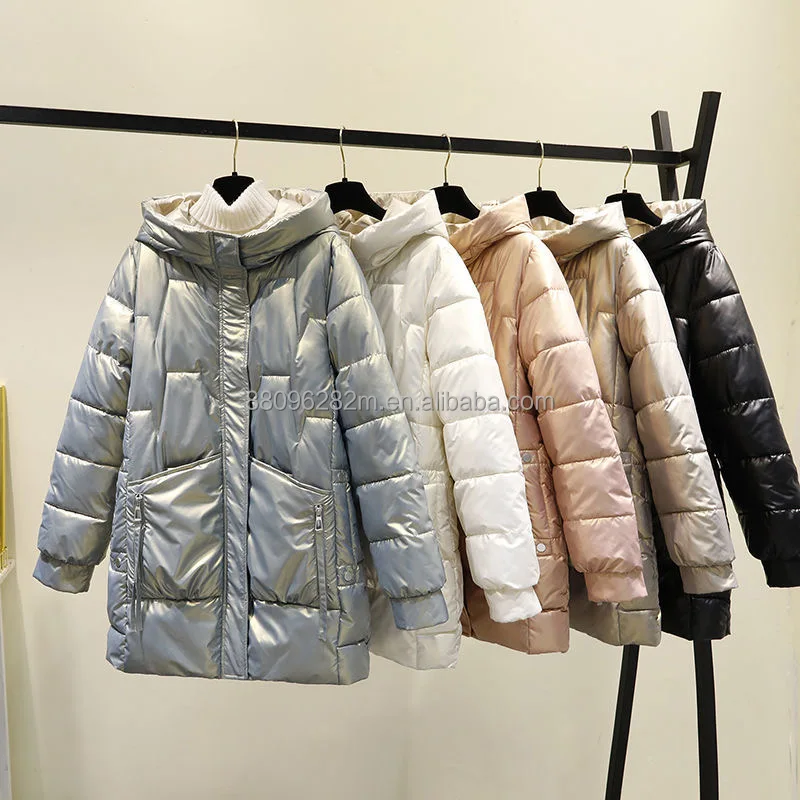 

2020 Wholesale women's hooded overcoat spot women's parka winter duck down winter jacket wholesale women's down coats