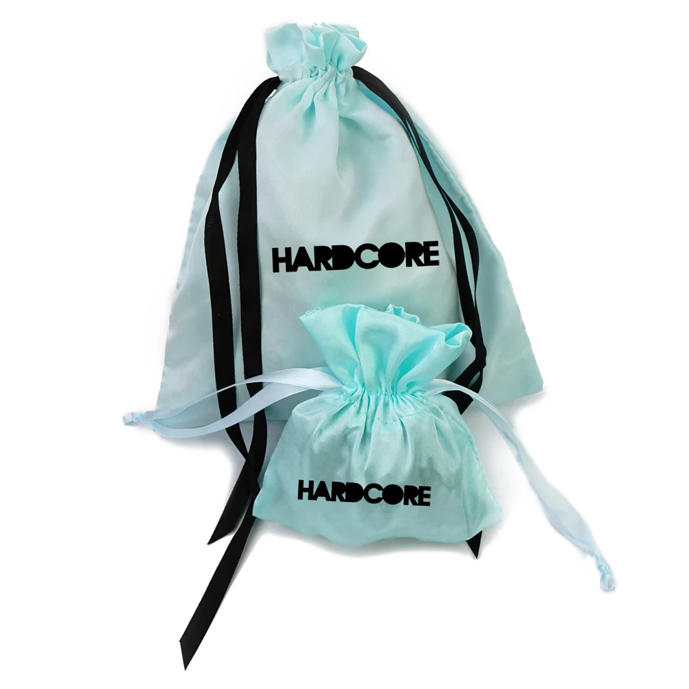 

Economical Fashional style plain gift personalized satin dust bags for jewelry, Black,white or your like