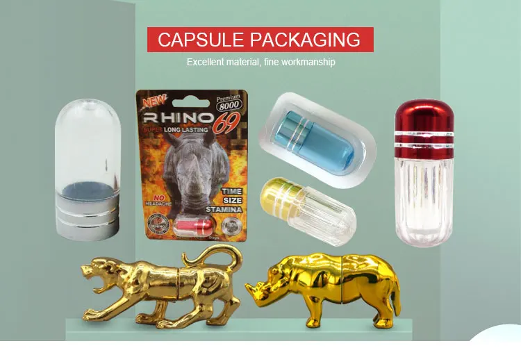 Rhino Gold Capsule, Packaging Type: Bottle, 30 Capsules