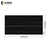 Good High Quality Restorable Solid Surface Kitchen Countertops Black Kitchen Countertops