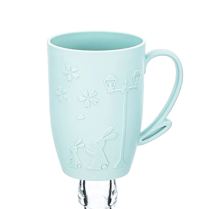 

Wholesale spot 440ml antibacterial mug, plastic cup, coffee milk tea cup