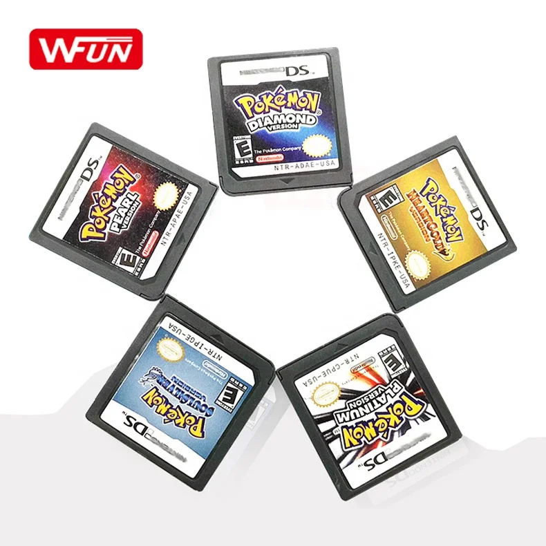 

USA EUR Version Diamond Multi Video game Cartridge DS Game Card for Poke mon 3DS NDS