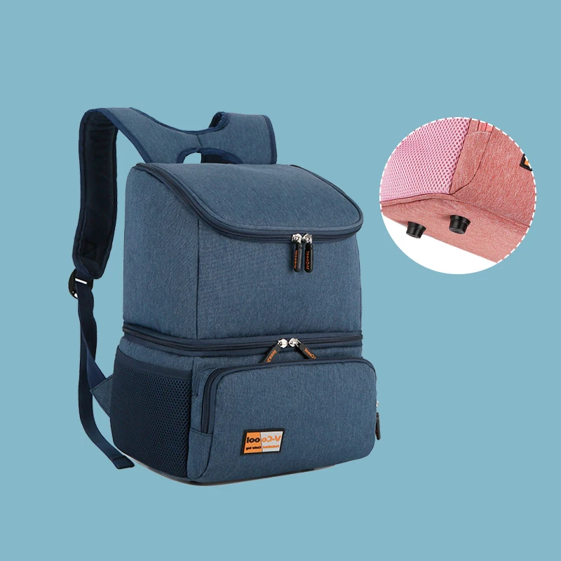 

V-Coool Wholesale Waterproof baby diaper packing bag multi-function backpack, 2 colors pls see photo