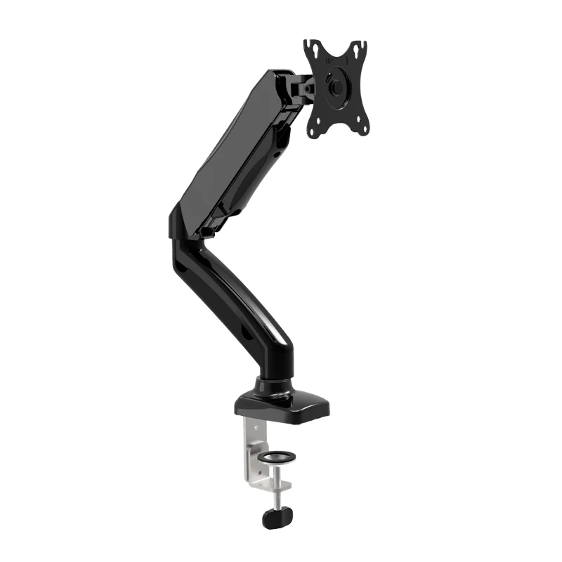 

Low Cost Single Monitor Arm monitor clamp stand Single Screen Monitor Arm, Black