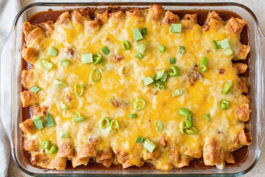Perfect Green Chili Chicken Enchiladas Recipe