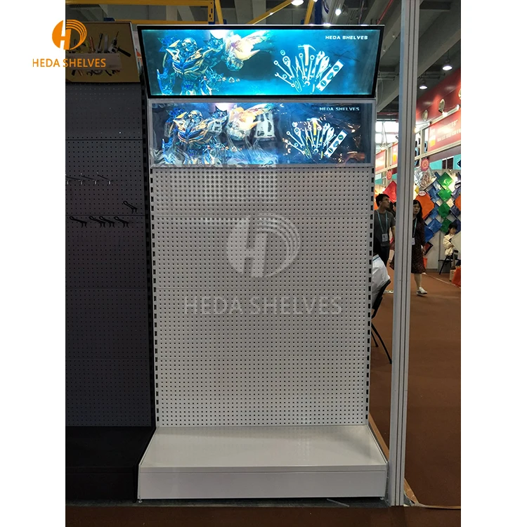 Free Standing Pegboard Display Rack For Tradeshow,Retail Display And