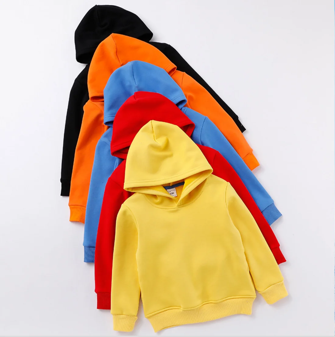 

Print your design children winter wear thick cotton fleece pullover hoodies boys girls kid fleece hoodies