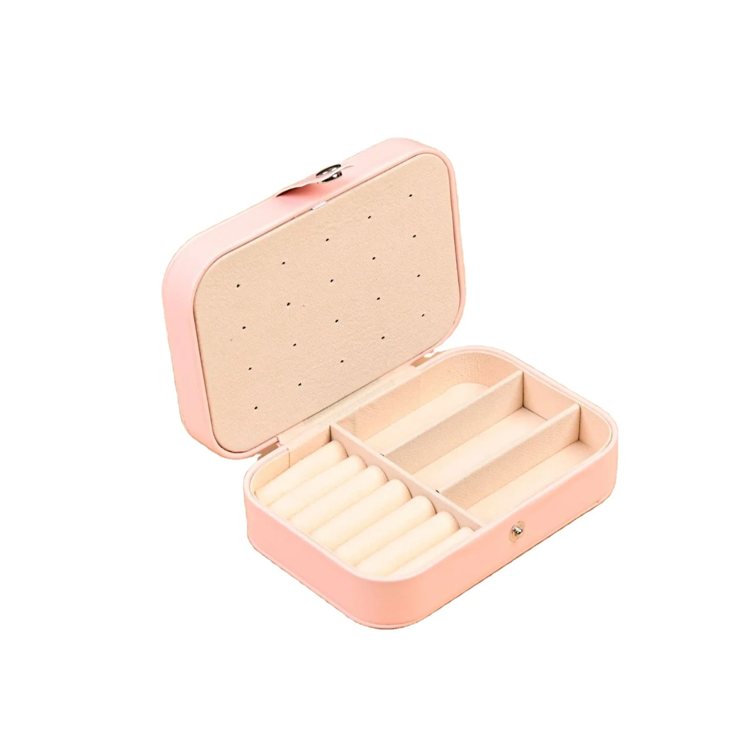 New Style ROSE Women's  Jewelry Display Bracelets Travel Case Portable Gift