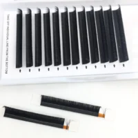 

0.07 mm D curl single trays Russian volume lashes individual eyelash extension
