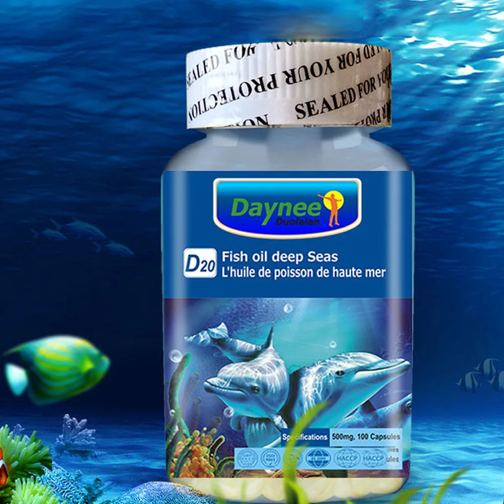 

Fish oil deep Seas Softgel High DHA Vitamins Nutritional Supplement High Quality OEM Halal Fish Oil Capsule