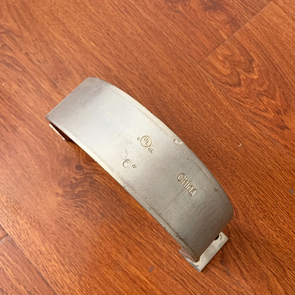 
costom hardware metal Stainless steel clip cable pipe UL Saddle hose clamp hold hoop holder Fasteners 