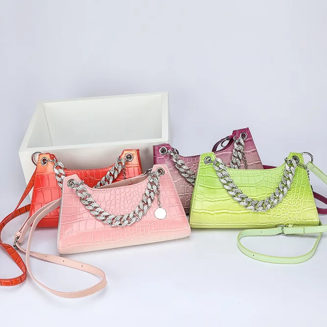 

2021 High Quality Purses Ladies Fashion Chain Handbags Girls Shoulder Hand Bags For Woman Underarm Purses
