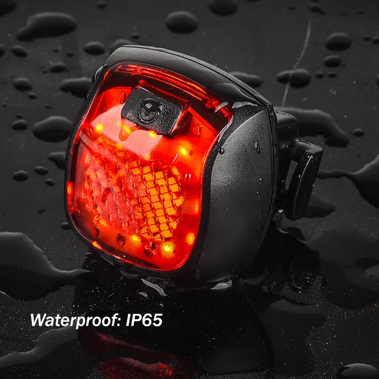 

USB rechargeable bike tail light with ROHS/ CE certificate Led bicycle rear light